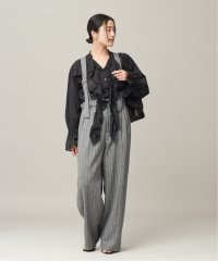 journal standard  L'essage /《予約》シルクネップツイード/ドビー サスペンダーパンツ/508281775