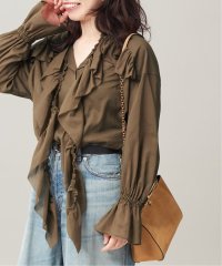 journal standard  L'essage /《予約》80ボイルフリルシャツ/508281781