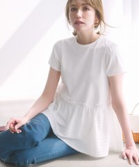 KUMIKYOKU（LARGE SIZE）/華感フレア カットソー/508281805