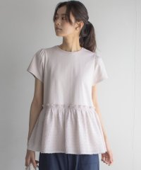 KUMIKYOKU（LARGE SIZE）/華感フレア カットソー/508281805