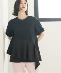 OPAQUE.CLIP/アシンメトリー切替ドッキングトップス/508281925
