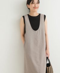URBAN RESEARCH DOORS/ドライタッチUネックジャンパースカート/508282054