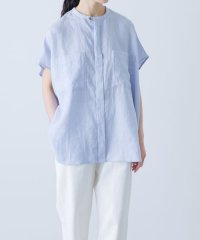 KAGURE/リネンWポケットフレンチシャツ/508282066