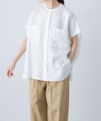 KAGURE/リネンWポケットフレンチシャツ/508282066