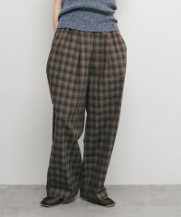 KBF/チェックイージーパンツ/508282104