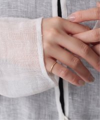 Lilas/《予約》テクスチャーマットピンキーリング K10/508282205