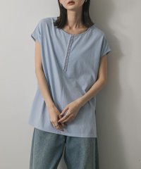 SENSE OF PLACE by URBAN RESEARCH/フロントホックフレンチスリーブカットトップ/508282268