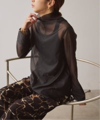 VERMEIL par iena/《予約》オーガンジーハイネックブラウス/508282307