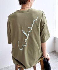 reca/レカ reca ゆるロゴ発泡プリント＆刺繍BIGTシャツ（day254861）/508282350