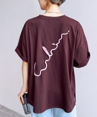 reca/レカ reca ゆるロゴ発泡プリント＆刺繍BIGTシャツ（day254861）/508282350