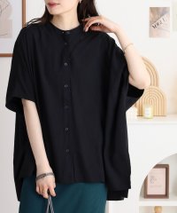 atONE/アットワン atONE RNクールタッチ接触冷感前開きワイドブラウス/508282444