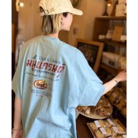 Classical Elf/クラシカルエルフ Classical Elf 《JaVaジャバコラボ》綿100％タイ料理メニュー風プリントルーズフィットTシャツ(オーバーサイズ)/508282464