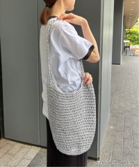 SLOBE IENA/CONTROL FREAK メタリックペーパークロッシェバッグ 244－121506/508282539