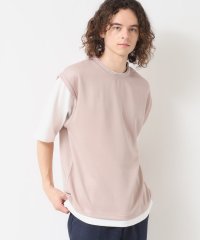Dessin/【洗える】レイヤードライクTシャツ/508282681