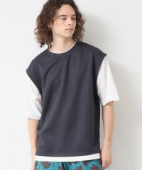 Dessin/【洗える】レイヤードライクTシャツ/508282681