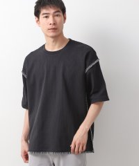 THE SHOP TK/ステッチ刺繍半袖Tシャツ ビックシルエット/508282683