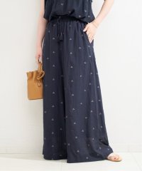 B.C STOCK/《予約》【WEB限定】手洗い可 / フラワー刺繍ギャザーパンツ/508282801