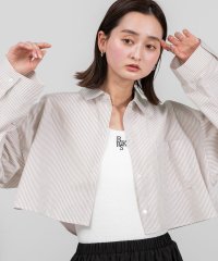 ad thie/アドティエ ad thie ポケット付き ショート丈 シャツ/505968610