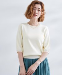 grove/【新色先行予約】ひんやり多機能・やわらかドライタッチ五分袖プルオーバー/507889347