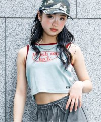 ALGY/カップ付きパイピングロゴタンク/507994597