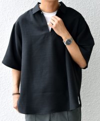 SHIPS any MEN/SHIPS any:〈洗濯機可能〉リネンライク スキッパー プルオーバーシャツ(セットアップ対応)◆/508002211