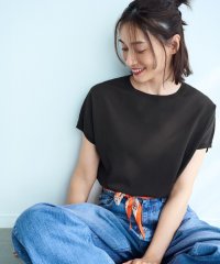 NIJYUSANKU（LARGE SIZE）/【新色追加/洗える】レーヨンポリエステルストレッチ プルオーバー ニット/508037933