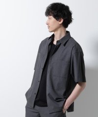 NANO universe/DotAir(R)ミニホールストレッチシャツ半袖/吸水速乾(セットアップ可)/508094311