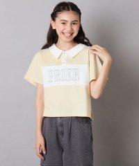 a.v.v(KID'S)/【接触冷感/ジメジメ対策】[130－160]えり付き切替ロゴTシャツ/508194798