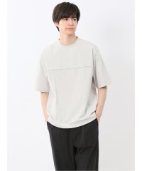 m.f.editorial/エムエフエディトリアル m.f.editorial カウラ/kaule ポンチピンタック クルーネック半袖Tシャツ/508198046