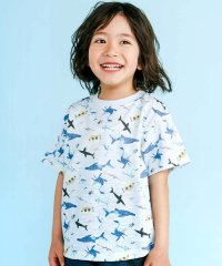 SLAP SLIP/【吸汗速乾】ビーチ海総柄半袖Tシャツ(80~130cm)/508276234