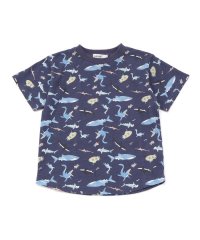 SLAP SLIP/【吸汗速乾】ビーチ海総柄半袖Tシャツ(80~130cm)/508276234