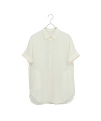 Liliane Burty ECLAT/【S・Mサイズ】ウォッシャブルスラブボイルシアーブラウス/508276520