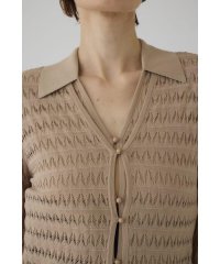 RIM.ARK/Crochet collar knit tops/508280575