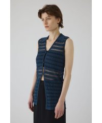 RIM.ARK/Crochet collar knit tops/508280575