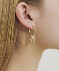 GOLDY/ゴールディ GOLDY ハートフープピアス パール 1250401/508281576