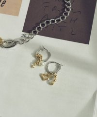 GOLDY/ゴールディ GOLDY ハートフープピアス パール 1250401/508281576