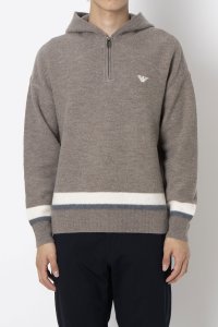 EMPORIO ARMANI/エンポリオ アルマーニ EMPORIO ARMANI EMPORIO ARMANI ハーフジップセーター マルタミボンド/508283231
