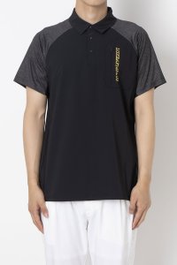 LUXEAKMPLUS/リュクスエイケイエムプラス LUXEAKMPLUS ゴルフ 配色バックロゴ半袖ポロシャツ マルタミボンド/508283422