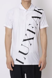LUXEAKMPLUS/リュクスエイケイエムプラス LUXEAKMPLUS ゴルフ ロゴデザイン半袖ポロシャツ マルタミボンド/508283426
