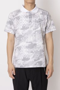 LUXEAKMPLUS/リュクスエイケイエムプラス LUXEAKMPLUS ゴルフ バックロゴベンチレーションポロシャツ マルタミボンド/508283427
