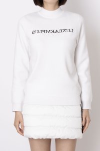 LUXEAKMPLUS/リュクスエイケイエムプラス LUXEAKMPLUS ゴルフ フロントロゴモックネックニット マルタミボンド/508283439