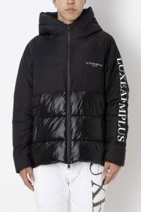 LUXEAKMPLUS/リュクスエイケイエムプラス LUXEAKMPLUS ゴルフ 袖ロゴバイカラー中綿ジャケット マルタミボンド/508283440