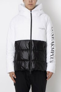 LUXEAKMPLUS/リュクスエイケイエムプラス LUXEAKMPLUS ゴルフ 袖ロゴバイカラー中綿ジャケット マルタミボンド/508283440