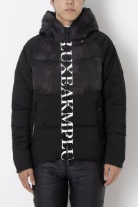 LUXEAKMPLUS/リュクスエイケイエムプラス LUXEAKMPLUS ゴルフ センターロゴカモ柄中綿ジャケット マルタミボンド/508283441