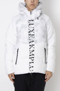 LUXEAKMPLUS/リュクスエイケイエムプラス LUXEAKMPLUS ゴルフ センターロゴカモ柄中綿ジャケット マルタミボンド/508283441