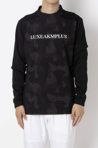 LUXEAKMPLUS/リュクスエイケイエムプラス LUXEAKMPLUS ゴルフ ウィンドプルーフモックネックTシャツ マルタミボンド/508283454