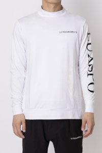 LUXEAKMPLUS/リュクスエイケイエムプラス LUXEAKMPLUS ゴルフ サークルロゴモックネックTシャツ マルタミボンド/508283455