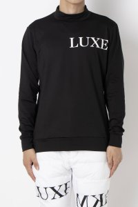 LUXEAKMPLUS/リュクスエイケイエムプラス LUXEAKMPLUS ゴルフ 光沢ロゴモックネックTシャツ マルタミボンド/508283456
