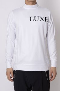 LUXEAKMPLUS/リュクスエイケイエムプラス LUXEAKMPLUS ゴルフ 光沢ロゴモックネックTシャツ マルタミボンド/508283456