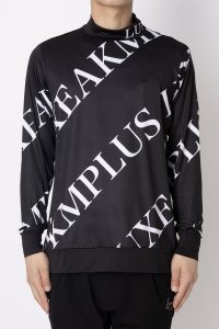 LUXEAKMPLUS/リュクスエイケイエムプラス LUXEAKMPLUS ゴルフ 総柄モックネックTシャツ マルタミボンド/508283457